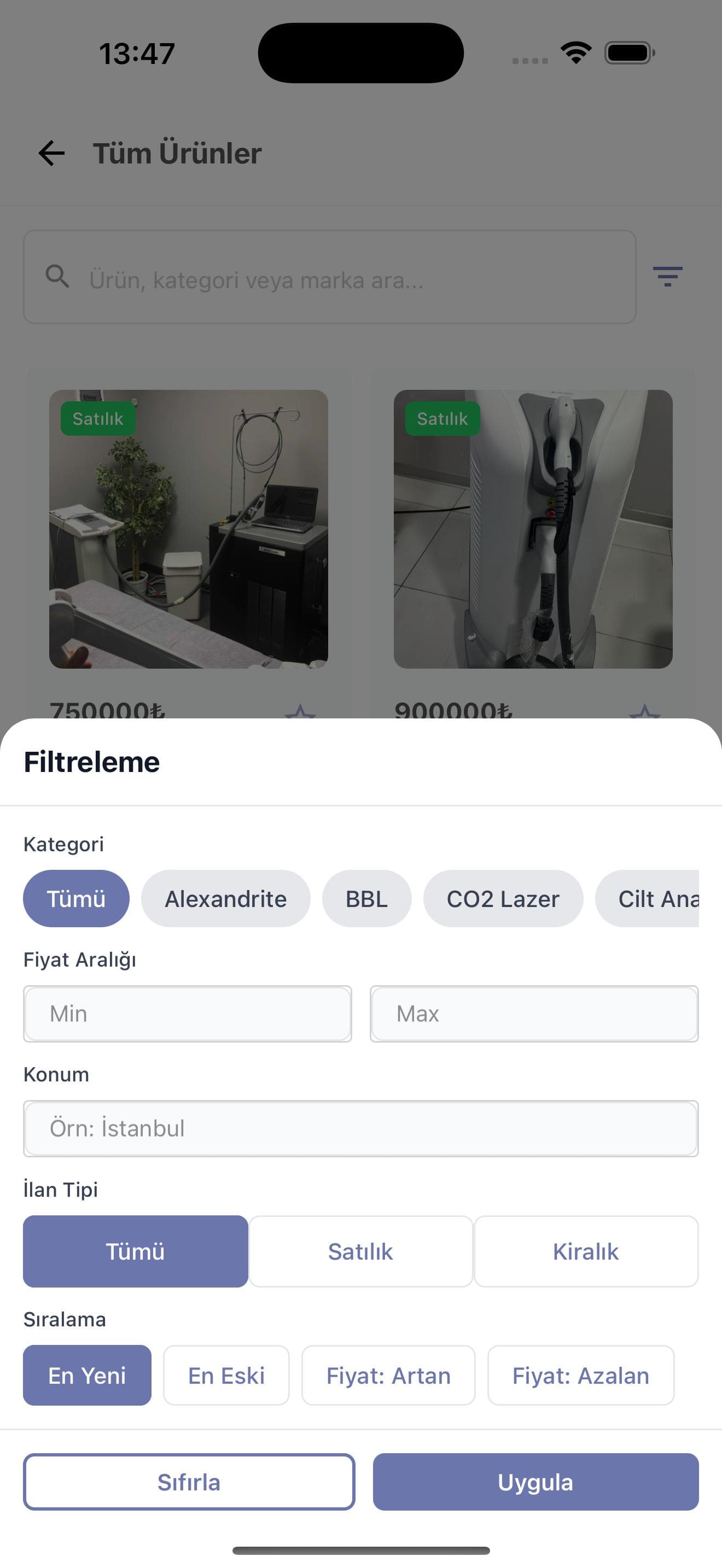 Easy Filtering